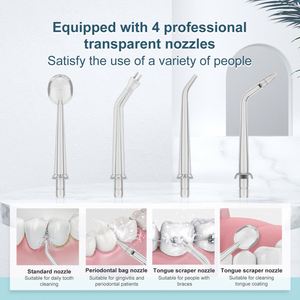 Hydropulseur dentaire portable sans fil rechargeable multicolore TAHATH IPX6 OEM transfrontalier en stock - Product Image 5