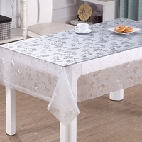 RNPT PVC crystal tablecloth heat resistant waterproof oilproof TC285-001