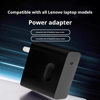 Adaptateur mural PD 65W USB Type C Chargeur rapide avec protection OTP Neuf pour Macbook Redmi Laptop Lenovo MateBook HP