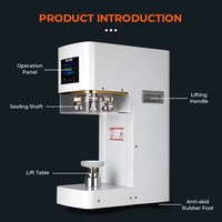 Vente chaude d'usine en Chine Machines de mise en conserve entièrement automatiques pour boissons, café, sodas, canettes en PET, bière, canettes en aluminium, machine à sceller