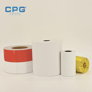 Papel de Transferencia Térmica de Alta Sensibilidad para Impresoras de Restaurante, Rollo de Papel para Caja Registradora, 80x60mm, 70gsm, Venta al Por Mayor del Fabricante - Product Image 1