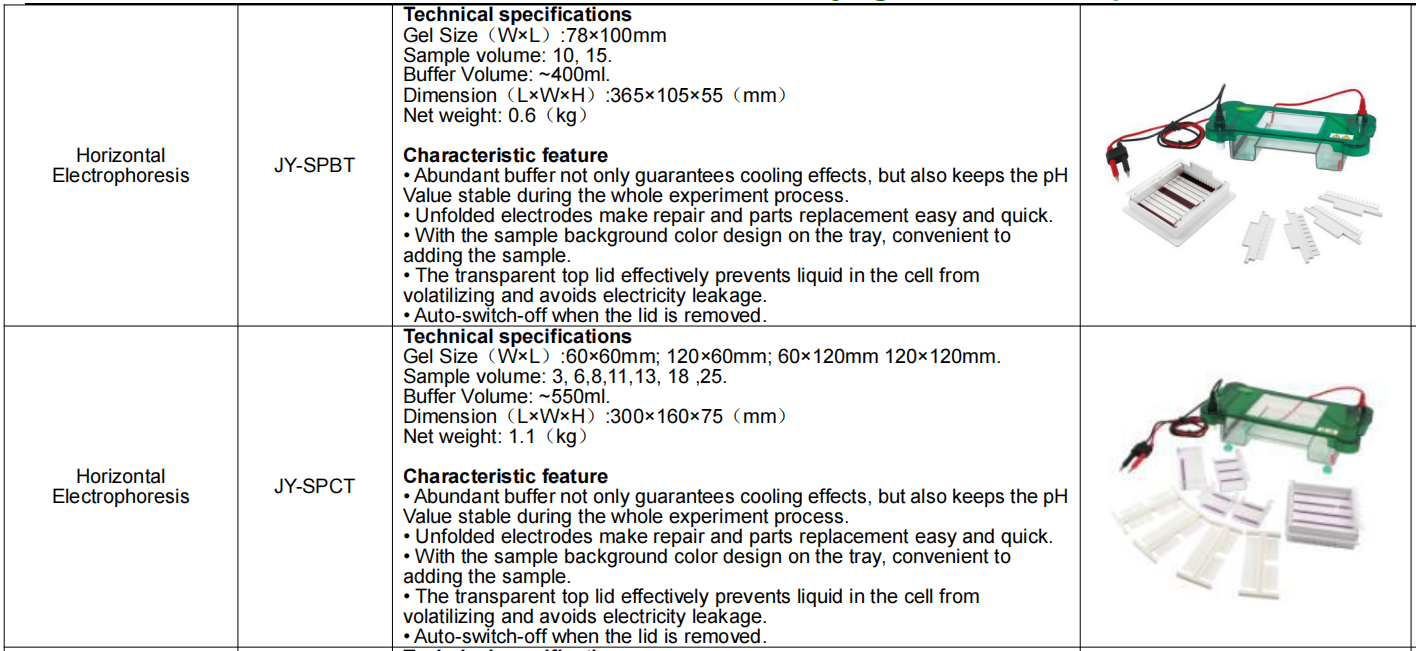 Vertical Gel Electrophoresis System With Electrophoresis