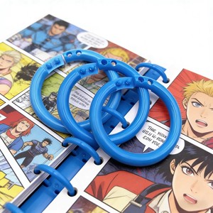 Supporte les couleurs et tailles personnalisées des classeurs en plastique pour divers cahiers et bandes dessinées - Product Image 5