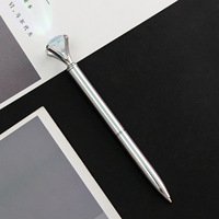 Nueva llegada Leer para enviar Ambiental GCrystal Diamond Pen Bling Metal Light Pen