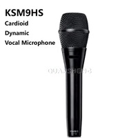 Système filaire haute fidélité KSM9 avec câble XLR, micro portable en métal, capsule dorée pour la scène, les discours et les tournées