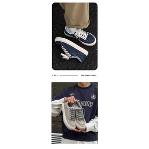 Chaussures décontractées pour hommes à semelle épaisse, imprimées sur mesure, style marche, design Fashion Factory - Product Image 6