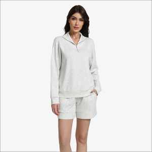 2026 Hot Sale Hoodie Loungewear Bamboo Fabric Sleepwear For Women Pajamas Homewear Wholesale Short <b>Pjs</b> - Product Image 1