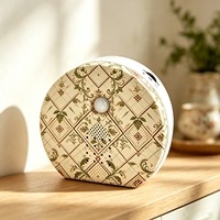 Boîte à son rustique à détection de mouvement pour jardin, décoration de patio avant-cour, logo personnalisé, sans fil, pour extérieur