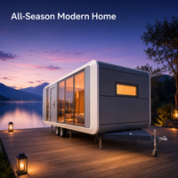 Maison préfabriquée mobile de style 2026, conteneur de maison préfabriquée mobile