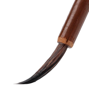 Pinceau en <span class=keywords><strong>bambou</strong></span> <span class=keywords><strong>de</strong></span> calligraphie traditionnelle chinoise faite à la main pour pratiquer l'écriture peinture à l'<span class=keywords><strong>encre</strong></span> - Product Image 3