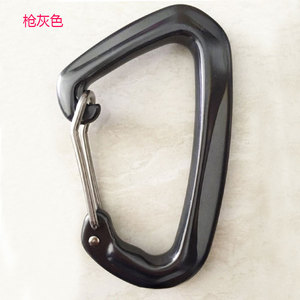 Aluminum Alloy Carabiner A1603U D Shape Connecting And <b>Securing</b> <b>Equipment</b> For Climbing And Outdoor Use - Product Image 3