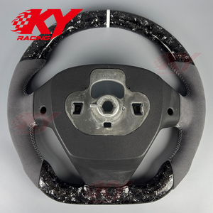 พวงมาลัยคาร์บอนไฟเบอร์แบบฟอร์จสั่งทำพิเศษสำหรับ Ford Fiesta ST RS Escape Sport สำหรับ Ford Focus Mondeo - Product Image 4