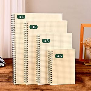 Customized Transparent PP A4 Spiral <b>Note</b> <b>Book</b> School Office Stationery Journal Diary Waterproof Notebook - Product Image 3