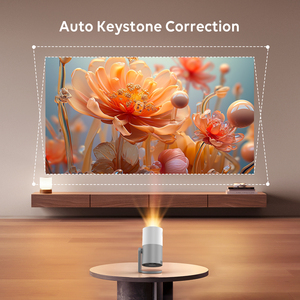 Cre CR50 Video Chiếu 4K Xách Tay <span class=keywords><strong>Mini</strong></span> 5G Android Thông Minh Máy Chiếu Bluetooth Wifi <span class=keywords><strong>250</strong></span> ANSI <span class=keywords><strong>Lumens</strong></span> Chiếu - Product Image 4