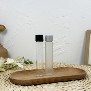 ขวดพลาสติก PET ขนาด40มล. 50มล. หลอดทดลองกันรั่วเป็นมิตรกับสิ่งแวดล้อม - Product Image 1