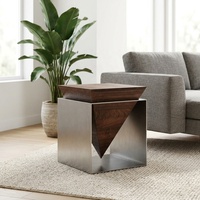 Table console en bois massif nordique, écologique et durable, avec montage facile pour salon et appartement, design moderne