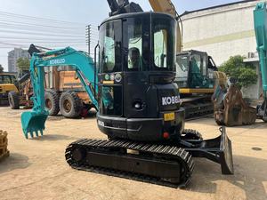 Mini pelleteuse sur chenilles Kobelco SK35 SK55 SK60 SK75 d'occasion de bonne qualité Prix inférieur Shanghai - Product Image 5