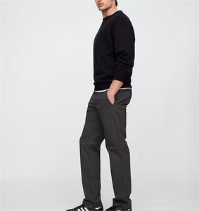 Nuovi <span class=keywords><strong>Pantaloni</strong></span> <span class=keywords><strong>Eleganti</strong></span> Casual da Uomo, Slim Fit, Gamba Dritta, Tinta Unita, con Chiusura a Zip, Classici <span class=keywords><strong>Pantaloni</strong></span> da Completo <span class=keywords><strong>Maschili</strong></span> - Product Image 4