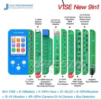 V1SE nouveau programmeur 9In1 Jcid V1S Pro Compatible Pro1000S pour Iphone X-11Pro Max Ipad Nand données lecture écriture visage ID