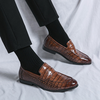 Chaussures habillées et Richelieu tendance pour hommes, grandes tailles 38-48, en cuir synthétique, style bateau