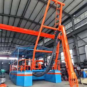 เครื่องขุดทรายสำหรับงานขุดลอกช่องทางเรือในอ่าวท่าเรือขนาด 3500 ลูกบาศก์เมตร สำหรับการปรับปรุงพื้นที่เพื่อการใช้งาน - Product Image 3