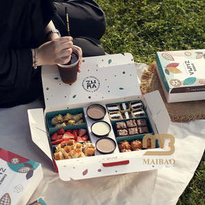 Scatola per Hamburger con Vassoio Integrato per Ristoranti, Caffetterie e Negozi di Bevande - Product Image 6