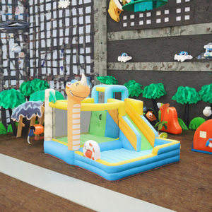 Parque Infantil Inflable con Tobogán y Temática de Unicornio para Niños, Zona de Juegos al Aire Libre - Product Image 2