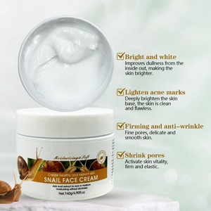 Crème Visage Anti-Âge et Éclaircissante au Mucin de <span class=keywords><strong>Bave</strong></span> <span class=keywords><strong>d</strong></span>'<span class=keywords><strong>Escargot</strong></span>, Hydratante et Réparatrice, Végane, Soin de la Peau, Marque Privée ODM SPA Guangdong - Product Image 4