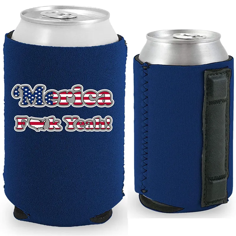 IGH-enfriador de latas magnético de neopreno de calidad, refrigerador de latas con logotipo personalizado