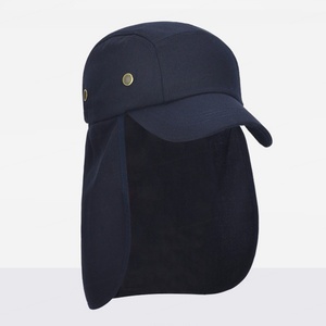 หมวกตกปลาสำหรับท่องเที่ยวเดินป่ากลางแจ้งหมวกกันแดดตั้งแคมป์แบบกำหนดเองพร้อมแผ่นปิดคอป้องกันแสงแดด - Product Image 4