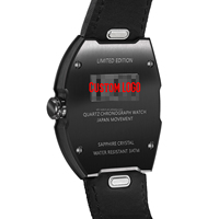 Montre automatique mécanique pour homme de luxe avec support OEM, boîtier en fibre de carbone personnalisé, sangle en nylon avec velcro, 5 ATM, Miyota 9039, luminescente