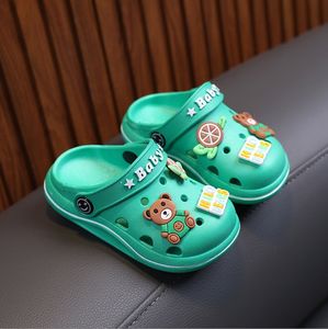 Mode tendance mignon dessin animé <span class=keywords><strong>bain</strong></span> intérieur bébé respirant à semelle souple enfants chaussures garçons et filles chaussures de jardin sabots d'été - Product Image 5