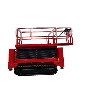 Chariot élévateur <span class=keywords><strong>télescopique</strong></span> automoteur électrique hydraulique de haute qualité, capacité de levage 320 kg - Product Image 1
