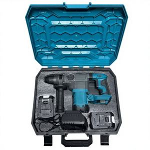 Martillo Perforador Inalámbrico de 800W con Batería de Litio, Taladro de Impacto de Doble Propósito para el Hogar, Martillo Demoledor de Alta Resistencia - Product Image 2