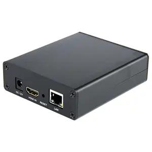 UNISHEEN RTSP RTMPS UDP Low Lantency Youtube Transmit Computer NVR H.264 HDMI Video Capture Box Card IP Encoder
