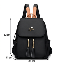 Nouveau Sac à Dos Tendance Grande Capacité pour Femme, Sacs à Main de Haute Qualité, Sac à Bandoulière de Luxe Populaire