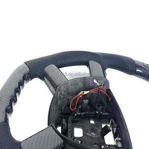 Para <span class=keywords><strong>Ford</strong></span> <span class=keywords><strong>Focus</strong></span> <span class=keywords><strong>MK2</strong></span> 2006 2007 2008 2009 <span class=keywords><strong>volante</strong></span> pantalla LED cuero de fibra de carbono - Product Image 4