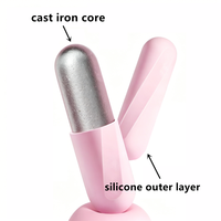 Ensemble d'haltères en silicone durable avec logo personnalisé, couleur macaron, poids de main pour Pilates, antidérapants, accessoires esthétiques pour le yoga et le Pilates