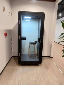 Yên Tĩnh Acoustic Cách Âm Văn Phòng Điện Thoại Gian Hàng Trong Nhà Ghi Âm Phòng Thu Pod Với Kích Thước Lớn Khung Thép Cho Nhà Văn Phòng Ngoài Trời Sử Dụng - Product Image 5