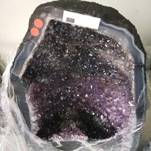 Geoda <span class=keywords><strong>de</strong></span> <span class=keywords><strong>Cristal</strong></span> Natural al por Mayor, Amatista, para Sanación - Product Image 5