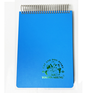 Venta al por mayor útiles escolares A5 diario Agenda Tapa dura cuaderno planificador cuaderno de papel con logotipo de estampado en caliente personalizado - Product Image 1