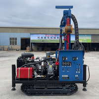 Machine de forage de puits d'eau sur chenilles portable EB300LD personnalisée, prix usine, avec garantie d'un an