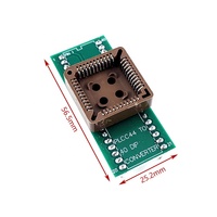 PLCC32 a DIP32 PLCC44 a DIP40 USB Universal programador IC adaptador probador enchufe para TL866CS TL866A G540 SP300