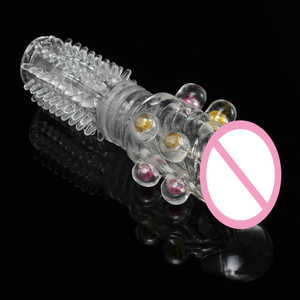 Manchon pénien en cristal drôle et réutilisable de haute qualité, <span class=keywords><strong>meilleur</strong></span> préservatif <span class=keywords><strong>pour</strong></span> <span class=keywords><strong>homme</strong></span>, retardateur sexy - Product Image 4