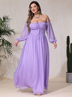 Robe asymétrique grande taille en maille avec taille élastiquée et cordon de serrage Double Crazy