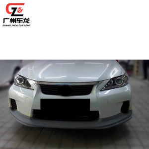 Labbro del diffusore anteriore in materiale ABS per lessus <span class=keywords><strong>CT200H</strong></span> 2013-2015 paraurti per auto Bodykit Spoiler Spoiler parti accessori per esterni - Product Image 4