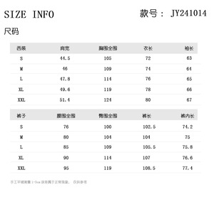 Completo da Uomo <span class=keywords><strong>Doppiopetto</strong></span> a Righe, 2 Pezzi, Vestibilità Slim, Blazer e Pantaloni a Righe, Set Formale per Affari, Matrimoni e Feste - Product Image 6