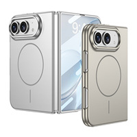 Étui de téléphone magnétique intégré pour iPhone Duo, finition mate agréable au toucher, protection intégrale avec verre trempé pour écran avant