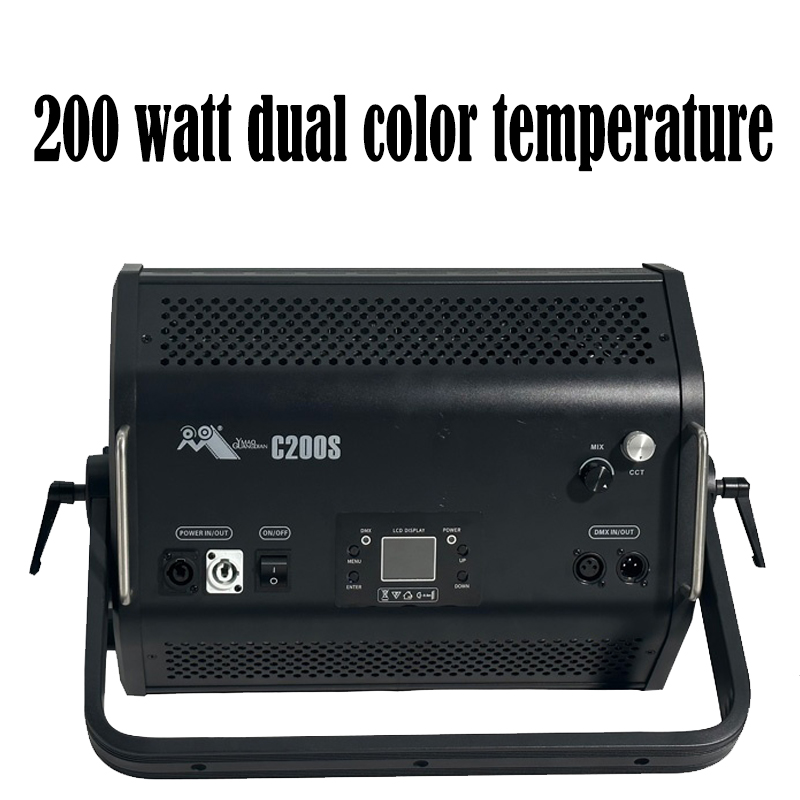 Température de couleur double, 200 watts