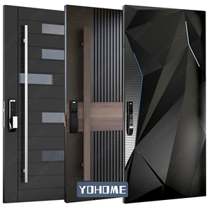 <span class=keywords><strong>Porte</strong></span> d'entrée blindée <span class=keywords><strong>en</strong></span> métal de haute qualité de marques chinoises, <span class=keywords><strong>porte</strong></span> pivotante <span class=keywords><strong>en</strong></span> aluminium, <span class=keywords><strong>porte</strong></span> principale anti-effraction et anti-balles - Product Image 1